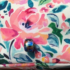 Sun moon lake glass bead